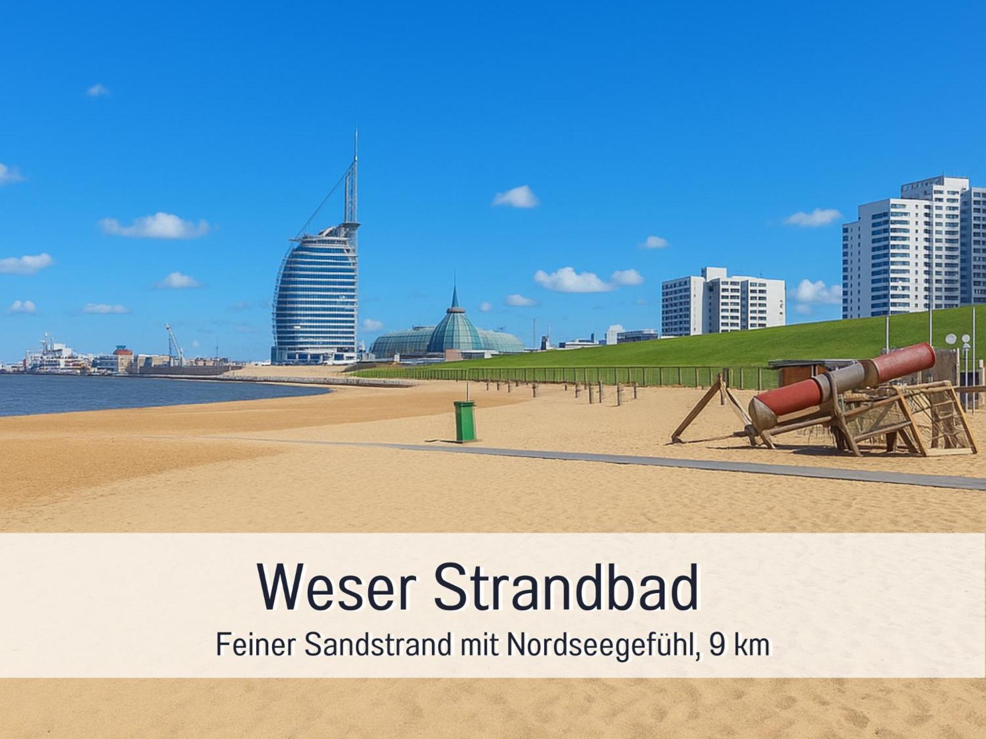 "Bremerhaven-Langen" In Geestland-Langen - Modern Eingerichtete Fewo Mit Garten, Wlan & Parkplatz - Ruhig & Stadtnah Luaran gambar